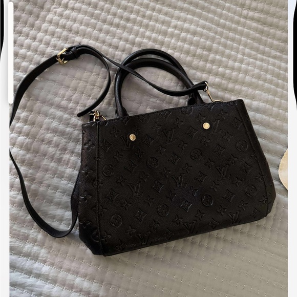 Louis Vuitton Black Monogram Handbag - Picture 1 of 1